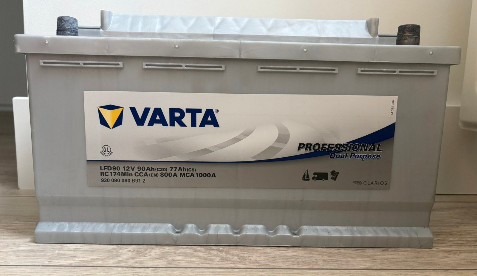 Accu geschikt voor caravanmover/camper/boten, Gebruikt