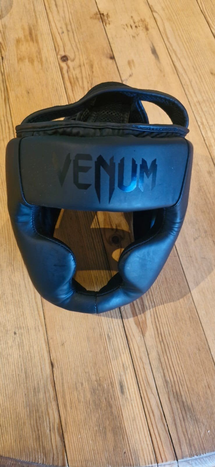Venum bokshelm jeugd leer, nog erg goed weinig gedragen, Verzenden, Zo goed als nieuw, Bokshelm
