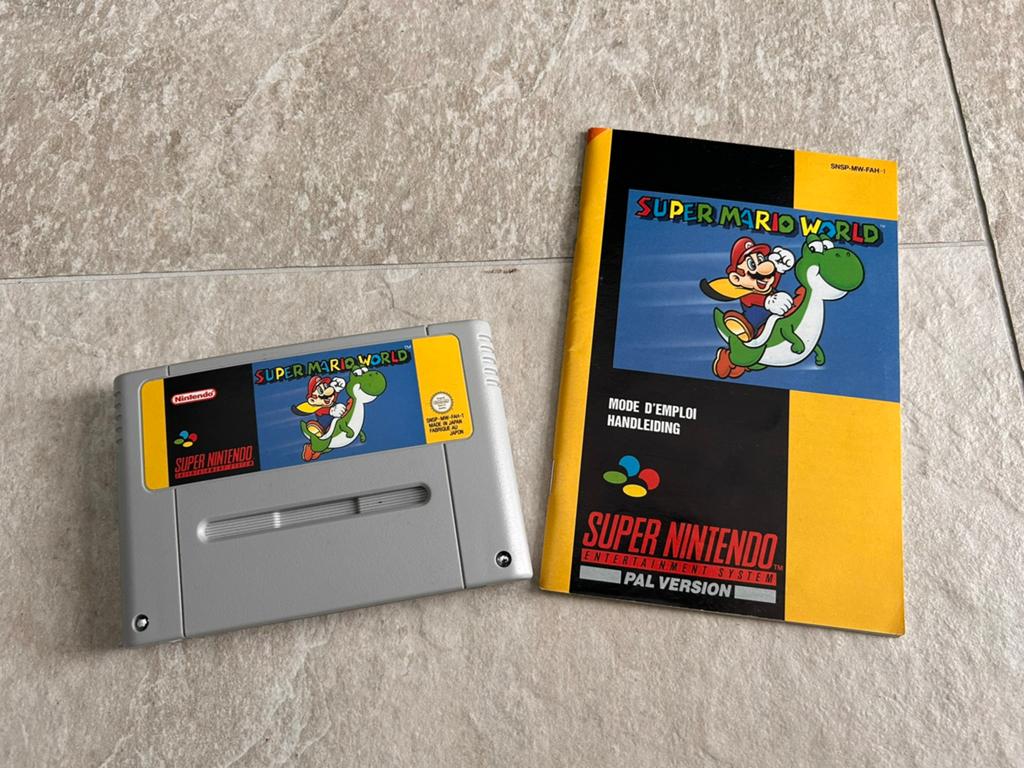 Nintendo Snes Super Marioworld, Spelcomputers en Games, Games | Nintendo Super NES, Avontuur en Actie, Gebruikt, 1 speler, Ophalen of Verzenden