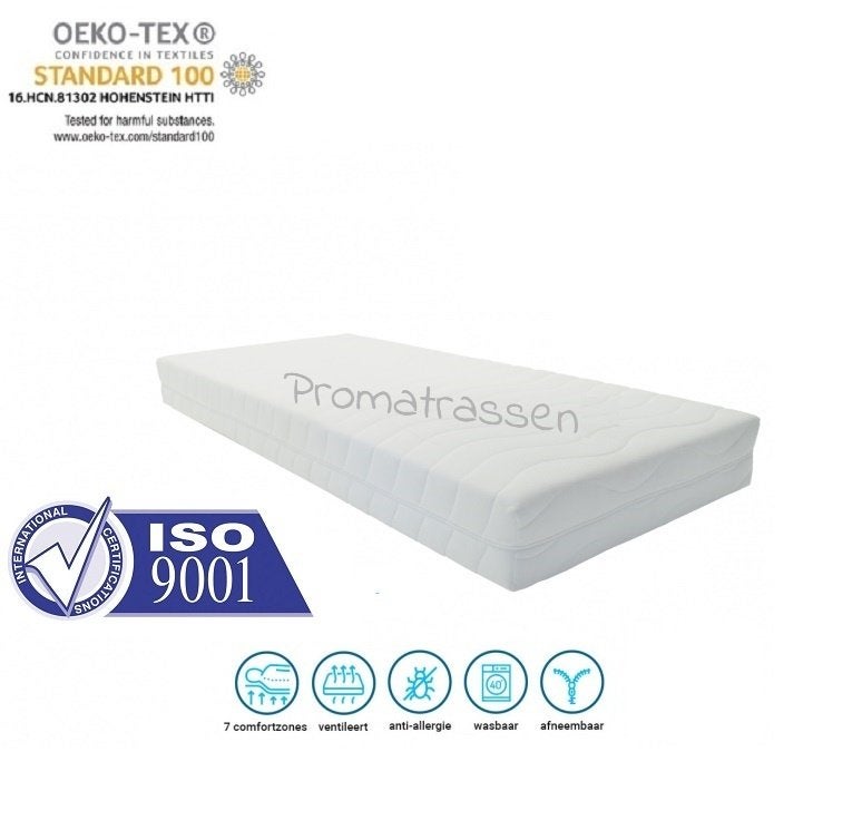 HR koudschuim matras 14 cm, Nieuw, Ophalen of Verzenden, Matras, Overige maten