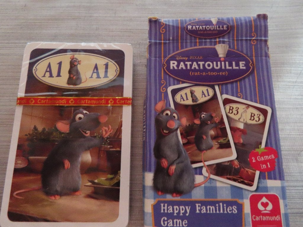 Kwartet Ratatoule van Disney nieuw, Ophalen of Verzenden, Nieuw, Kwartet(ten)