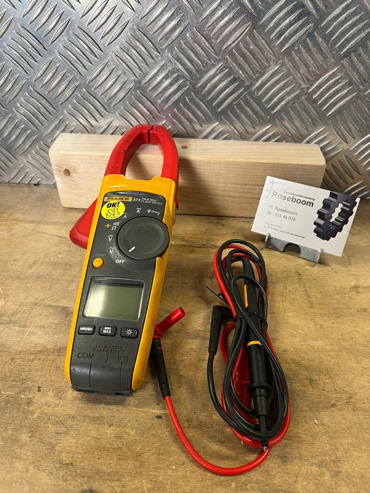 Fluke 374 fc true Rms 600 a AC/DC en 1000v AC/DC en 2500a ac, Fluke, Fluke, Multimeter, Ophalen of Verzenden