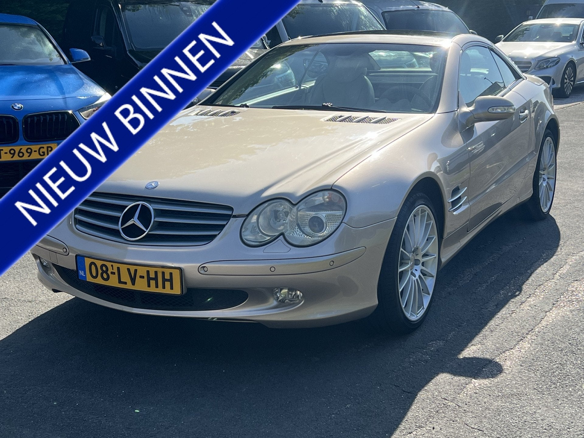Mercedes-Benz SL-Klasse 350 (bj 2003, automaat), Automaat, Achterwielaandrijving, Gebruikt, Overige kleuren