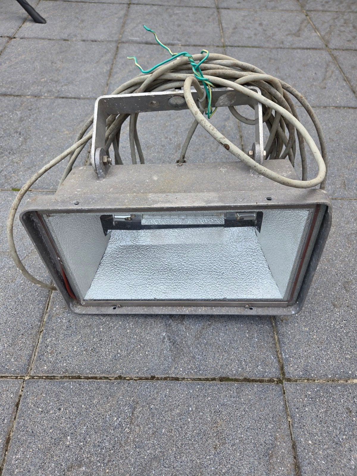 Bouwlamp, Ophalen, Gebruikt, Lamp