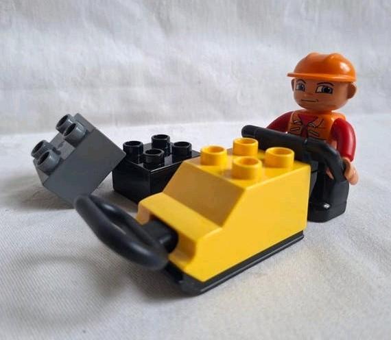Duplo Stratenmaker met trilplaat set 4661, Ophalen of Verzenden, Zo goed als nieuw, Duplo, Complete set