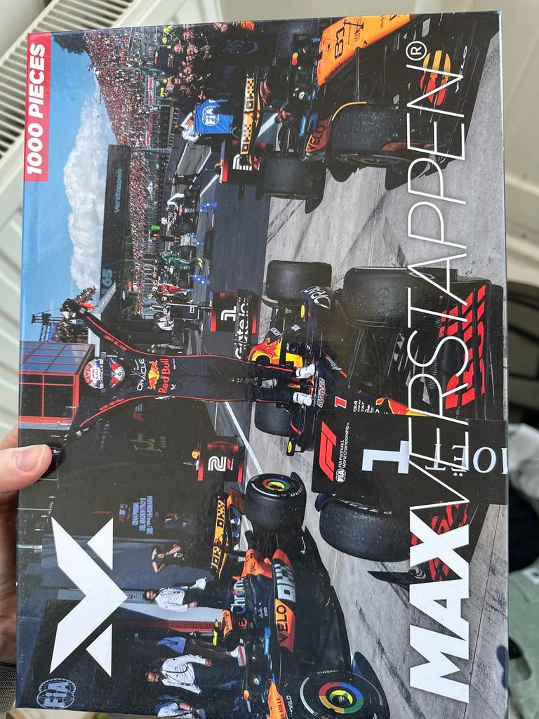 Max Verstappen F1 Legpuzzel 1000 Stukjes, Ophalen, 500 t/m 1500 stukjes, Nieuw, Legpuzzel