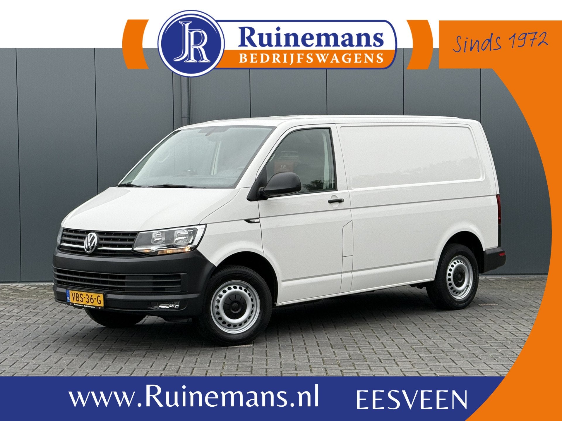 Volkswagen Transporter 2.0 TDI 102 PK / L1H1 / 1e EIG / ACHT, Voorwielaandrijving, Gebruikt, Euro 6, 4 cilinders