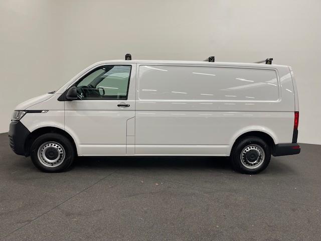 Volkswagen Transporter 2.0 TDI L2H1 110PK Airco Cruise Contr, Stof, Gebruikt, Zwart, 4 cilinders