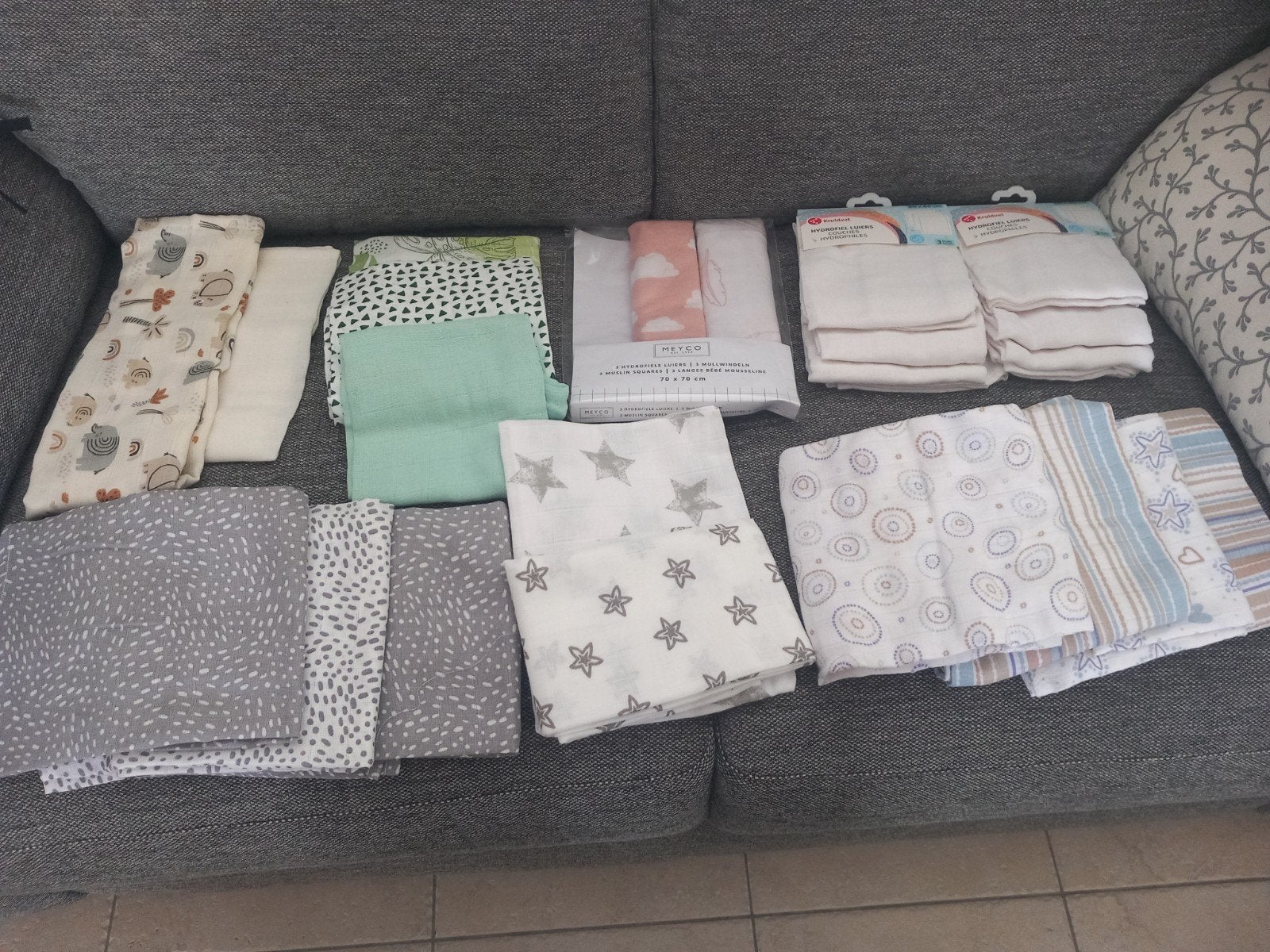 25 hydrofiel luiers, Ophalen of Verzenden, Nieuw, Overige typen