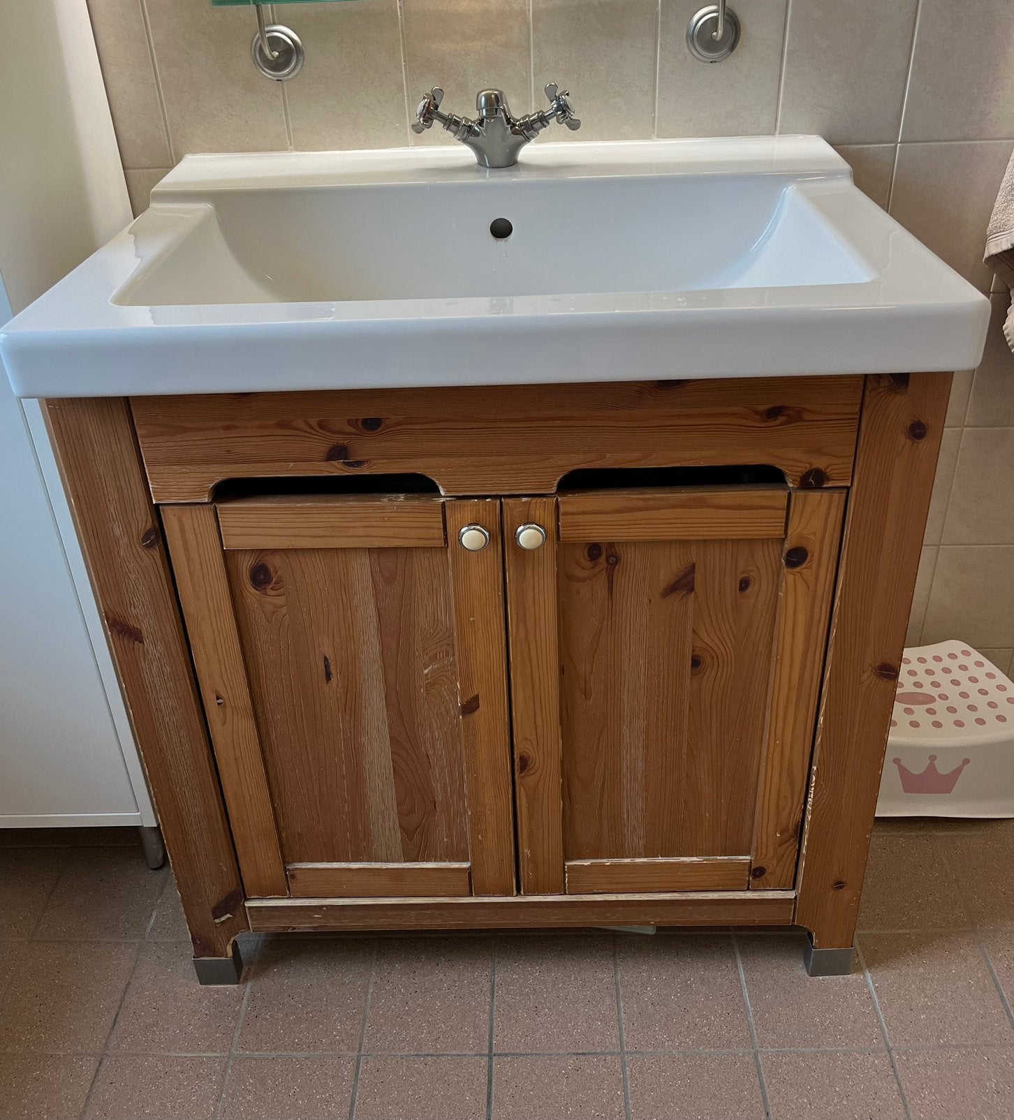Badkamer meubel, Ophalen, Gebruikt, 50 tot 100 cm, Minder dan 100 cm