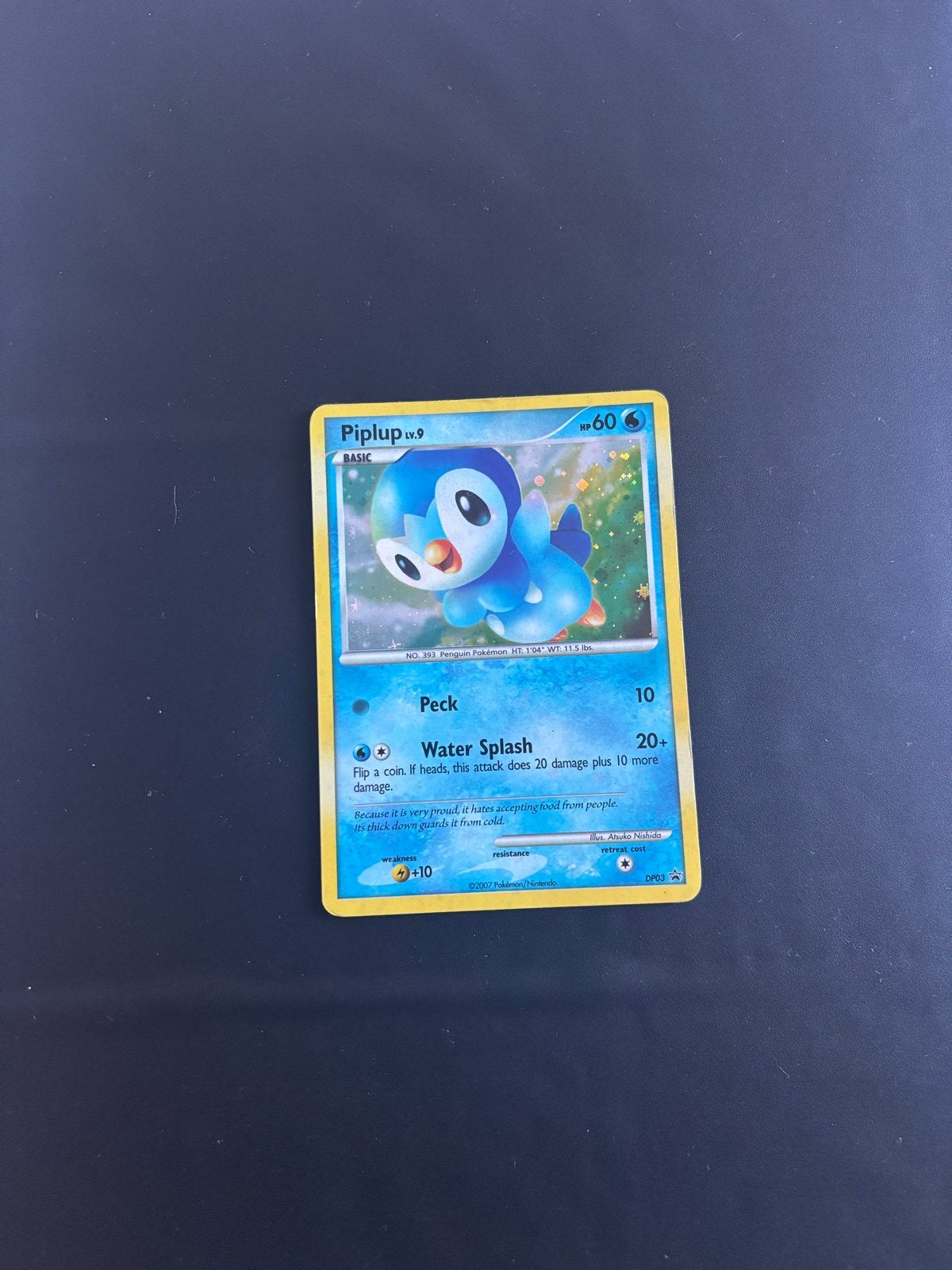 Piplup #DP03, Ophalen of Verzenden, Gebruikt, Losse kaart