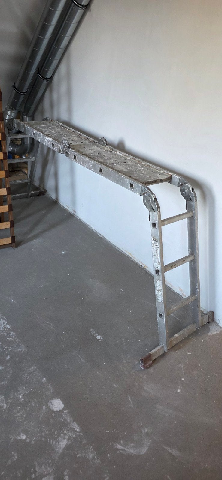 Multifunctionele Craft vouw ladder 6 in 1 steiger, Ophalen of Verzenden, 2 tot 4 meter