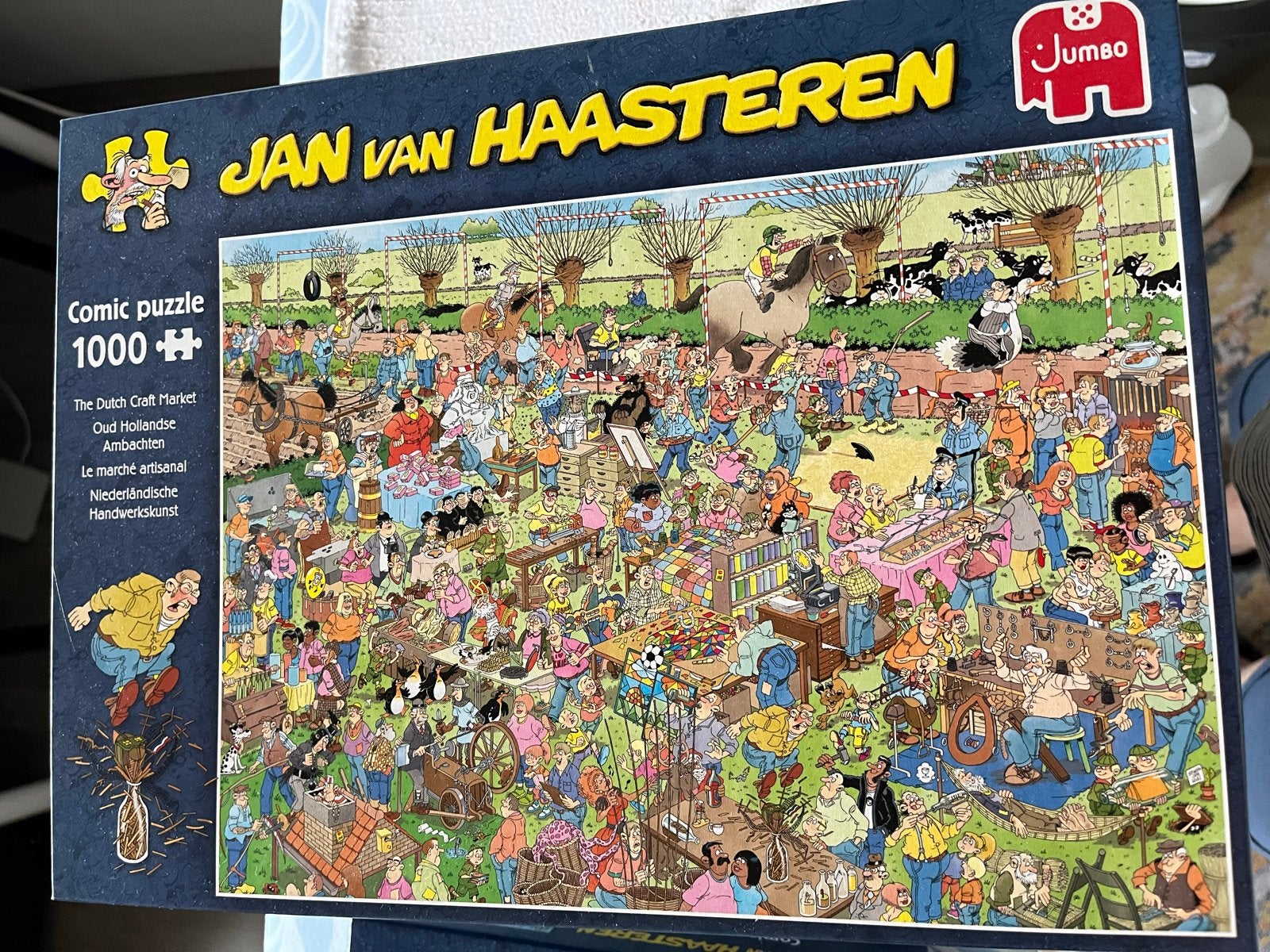 Jan van Haasteren Puzzels - Diverse 1000 stukjes, Ophalen, 500 t/m 1500 stukjes, Gebruikt, Legpuzzel