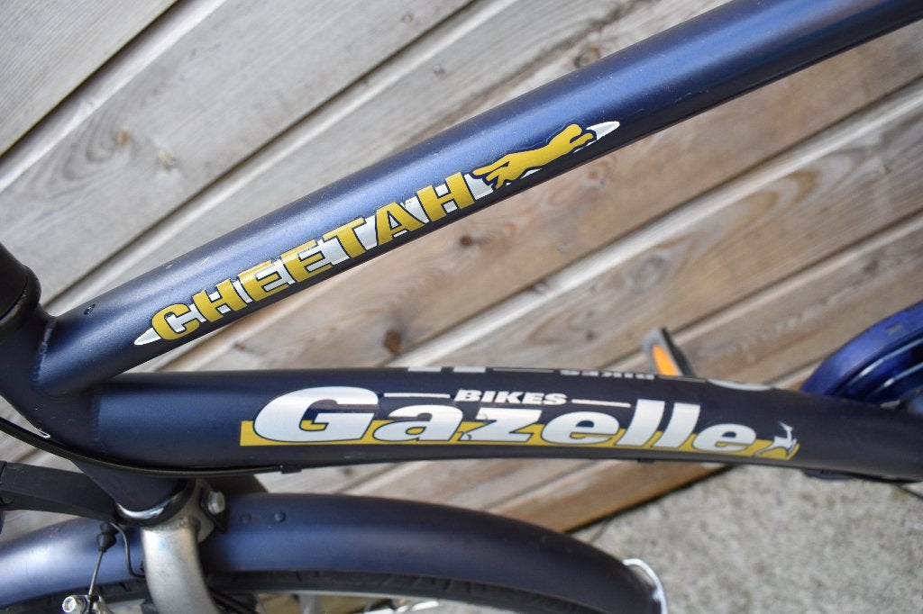 kinderfiets jongen GAZELLE 24 inch met beurt als nieuw, Ophalen, 20 inch of meer, Velgrem, Zo goed als nieuw