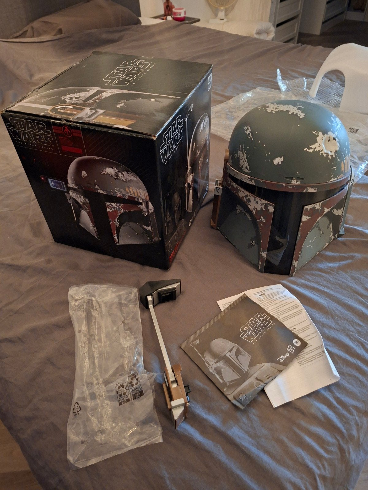 Star Wars The Black Series Boba Fett Premium Helm, Ophalen of Verzenden, Nieuw, Replica