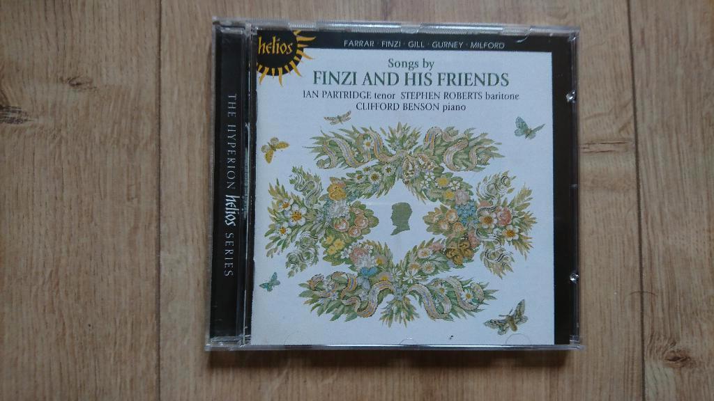 Finzi & His Friends - Ian Partridge Stephen Roberts Helios, Ophalen of Verzenden, Modernisme tot heden, Zo goed als nieuw, Vocaal