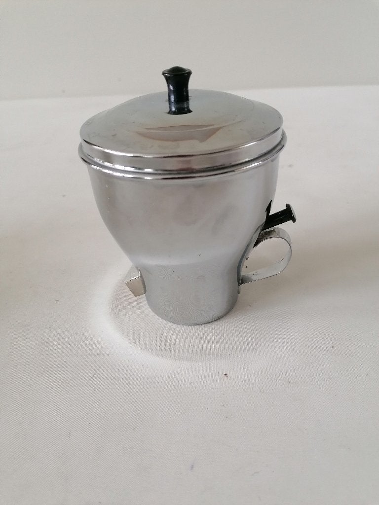 brocante vintage rvs suikerstrooier izgst vintage design, Antiek en Kunst, Ophalen of Verzenden