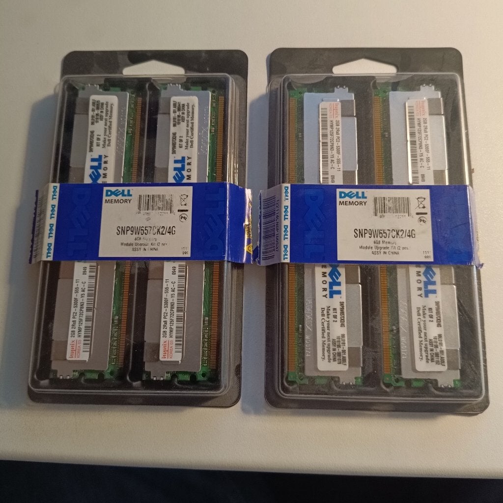 Dell server geheugen, Computers en Software, RAM geheugen, Server, Nieuw, Ophalen of Verzenden, DDR2