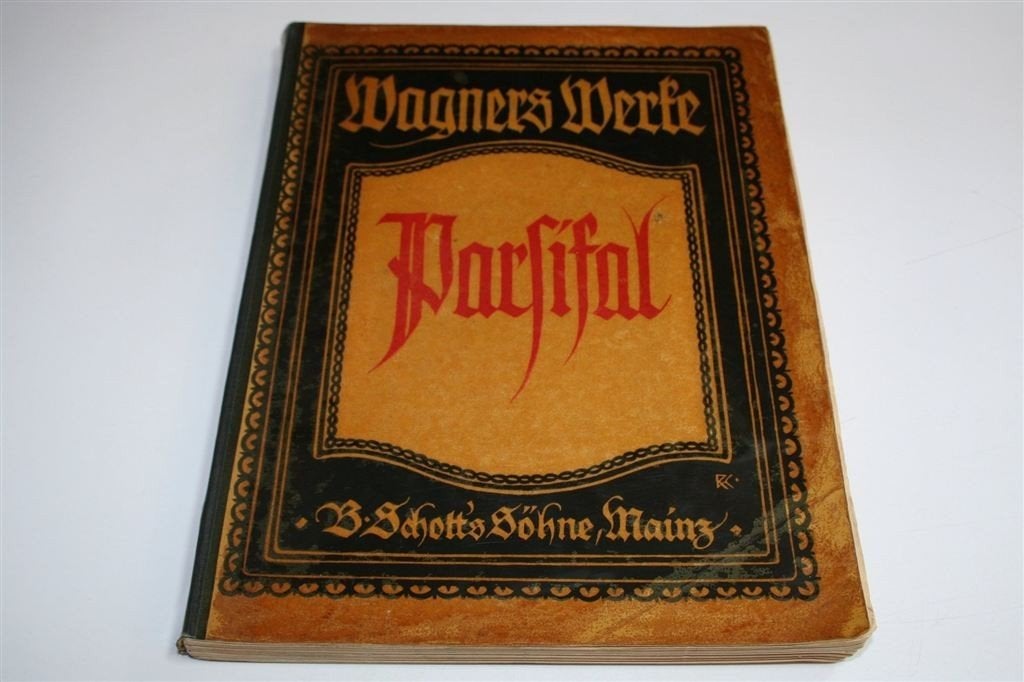 Parsifal — Antiek Klavieruittreksel Wagner [1911], Ophalen of Verzenden, Gebruikt, Artiest of Componist