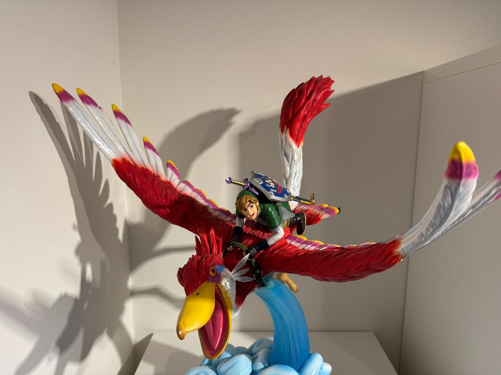 Link on loftwing Legend of Zelda first 4 figures statue, Ophalen, Gebruikt