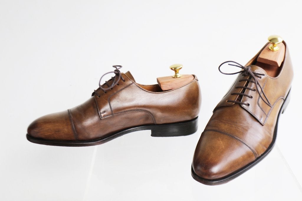 Weinig gedragen Suitsupply veterschoenen maat 42 = maat 8, Kleding | Heren, Schoenen, Bruin, Ophalen of Verzenden, Zo goed als nieuw