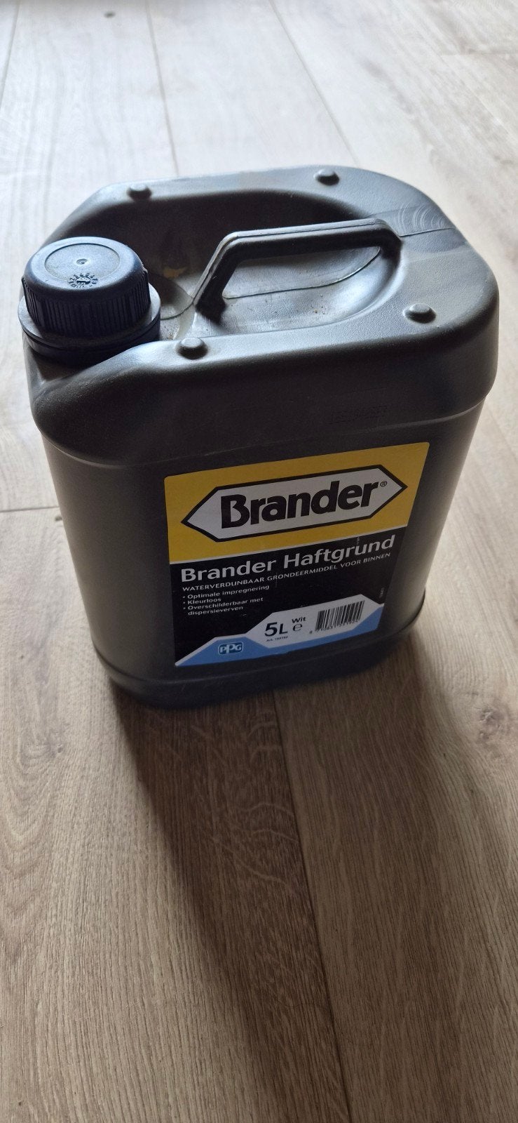 Ongeopende Brander Haftgrund 5L, Wit, Nieuw, Ophalen of Verzenden, Verf