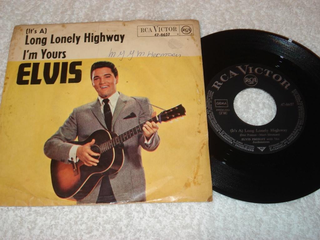 Elvis Presley   Long Lonely Highway    dtslnd    Orgineel, Ophalen of Verzenden, Gebruikt, Pop