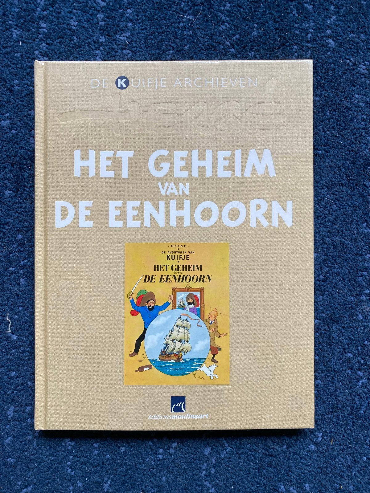 De Kuifje Archieven: Het Geheim van de Eenhoorn, Boeken, Eén stripboek, Ophalen of Verzenden, Zo goed als nieuw