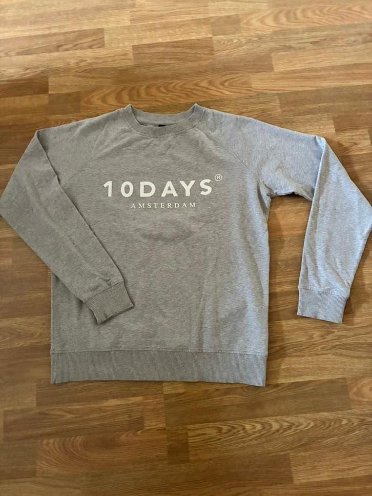 10DAYS Amsterdam Sweater - Grijs - Maat 1 (38?), Ophalen of Verzenden, Zo goed als nieuw, Maat 38/40 (M), Grijs