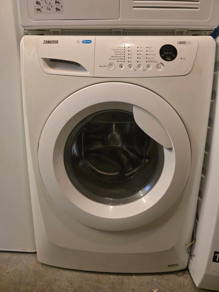 Zanussi Lindo 30 Wasmachine - 7kg, Voorlader, Ophalen, Gebruikt, Voorlader, 85 tot 90 cm