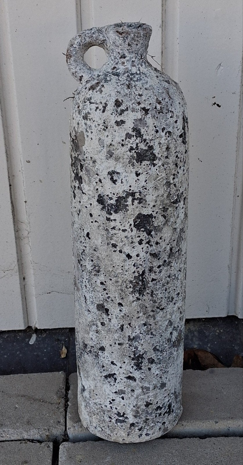 Kruik, Victoria kruik. Verweert/aangetast/patina. 39 cm., Ophalen, Gebruikt, Beton, Overige typen