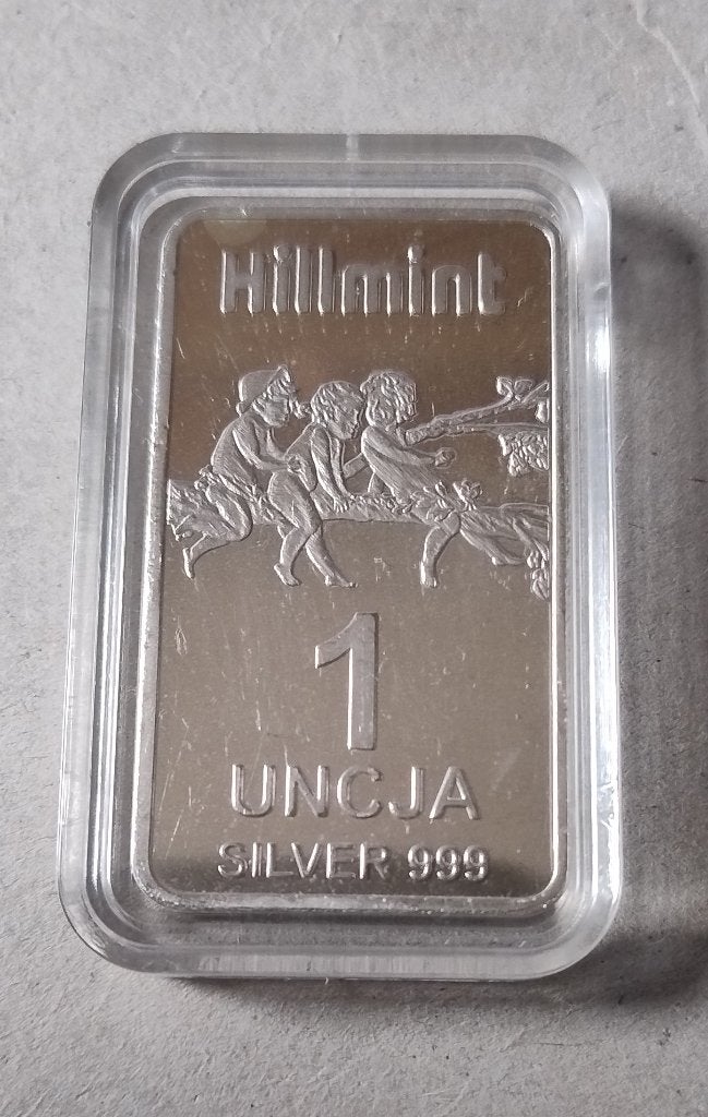 1 oz Zilver baar 2024 van Hillmint Silver, Postzegels en Munten, Edelmetalen en Baren, Ophalen of Verzenden, Zilver