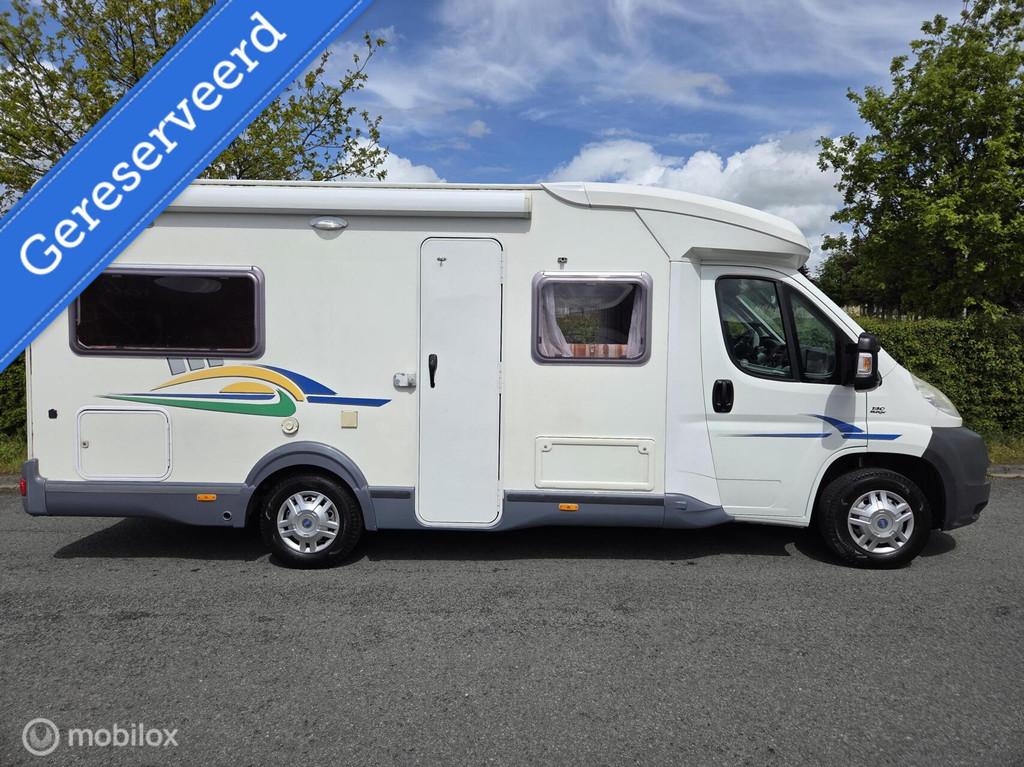 Chausson FLASH 08 Half-integraal ☆130pk, Cruise, Airco☆, Luifel, Half-integraal, Achteruitrijcamera, Chausson