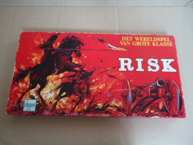 Risk het wereldspel van grote klasse, Clipper rode doos, Ophalen of Verzenden
