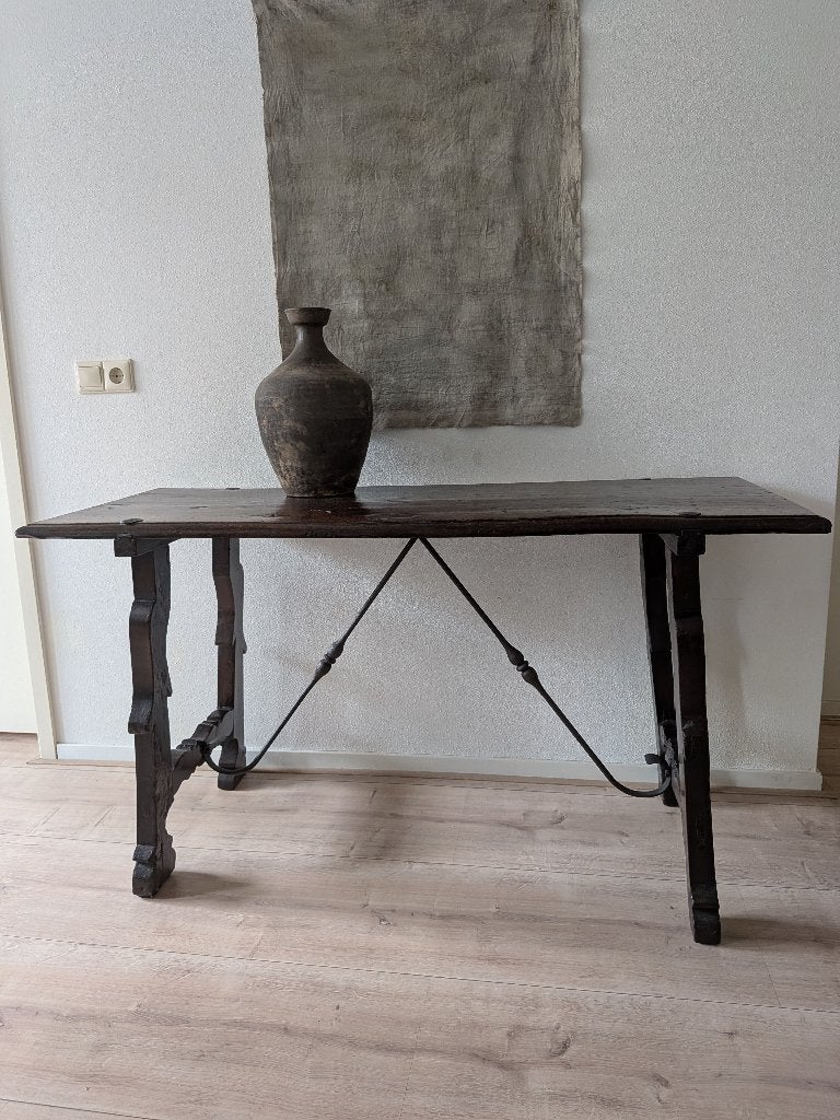 18e  eeuwse  Italiaanse    Wandtafel, Ophalen