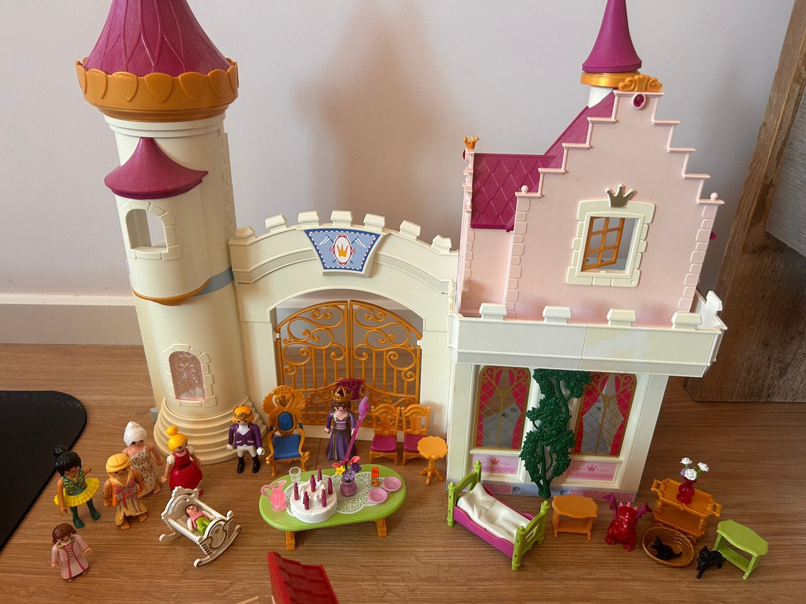 Playmobil prinsessen, paarden van alles wat zie foto’s, Losse onderdelen, Ophalen of Verzenden, Zo goed als nieuw, Kasteel/Fort
