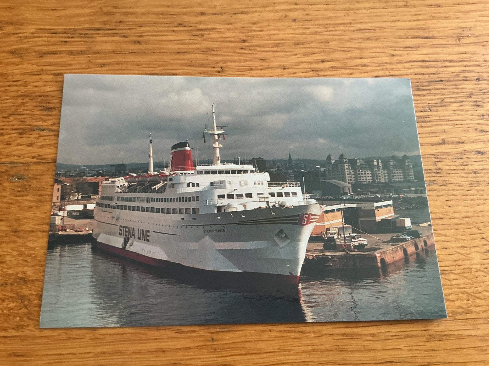 S764 Noorwegen Oslo STENA LINE haven, Ophalen of Verzenden