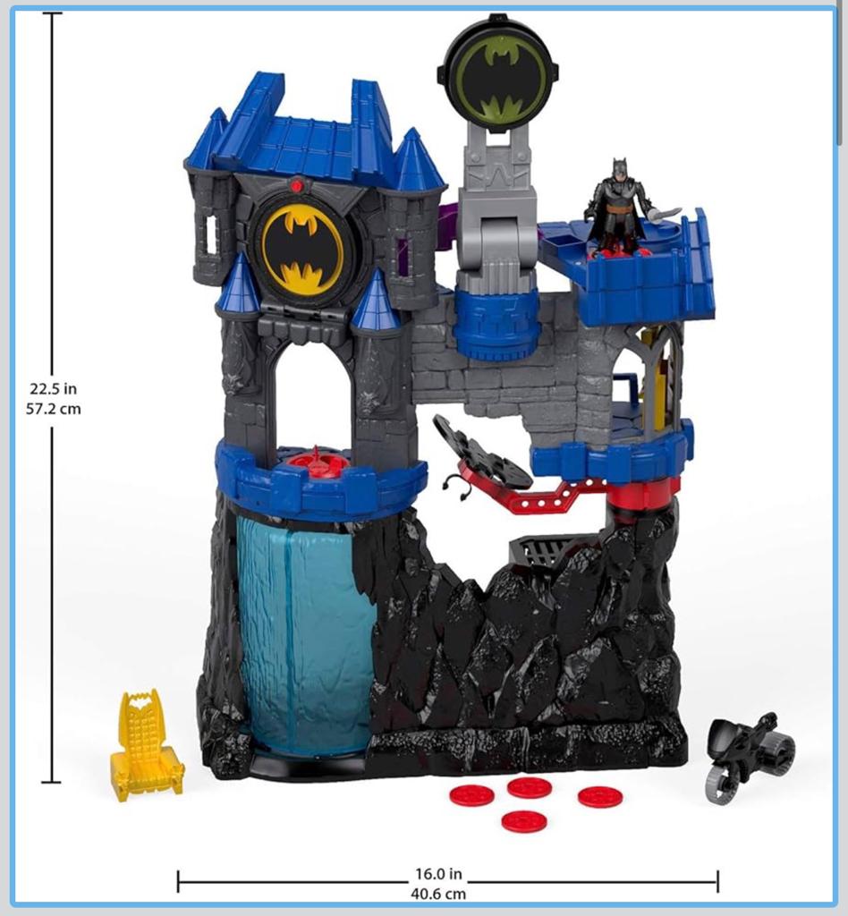 Fisher-Price Imaginext Batman DC Super Friends speelset, Ophalen of Verzenden, Zo goed als nieuw