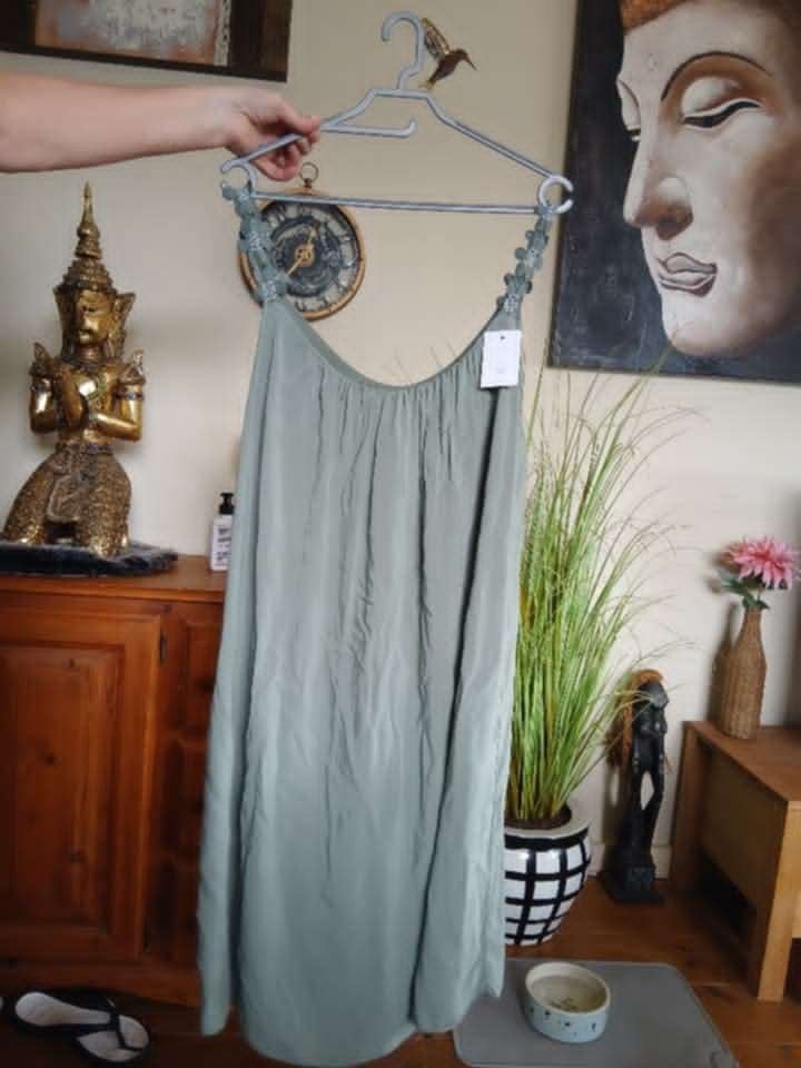 Luna maxi-jurk, Kleding | Dames, Ophalen of Verzenden, Nieuw, Onder de knie