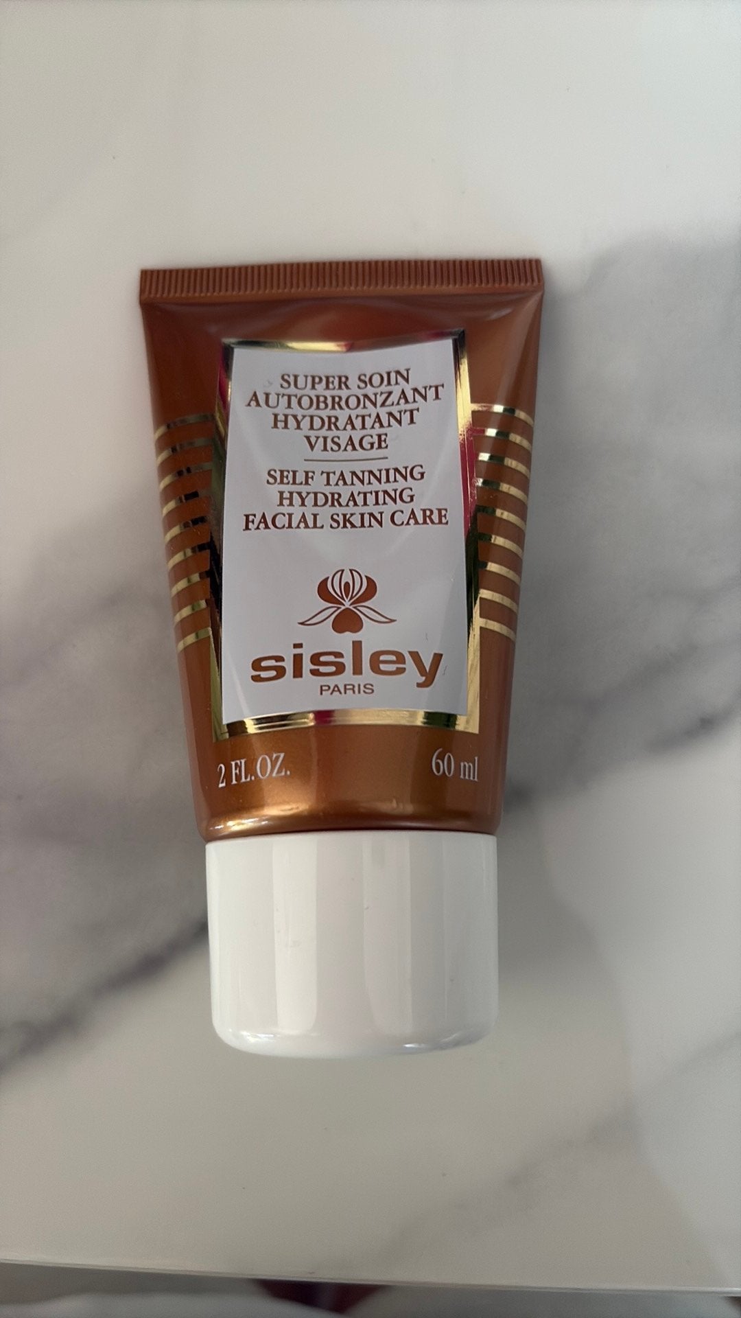 Sisley super soin selftanning facial skin care nieuw 60ml, Ophalen of Verzenden, Nieuw, Gehele gezicht, Verzorging