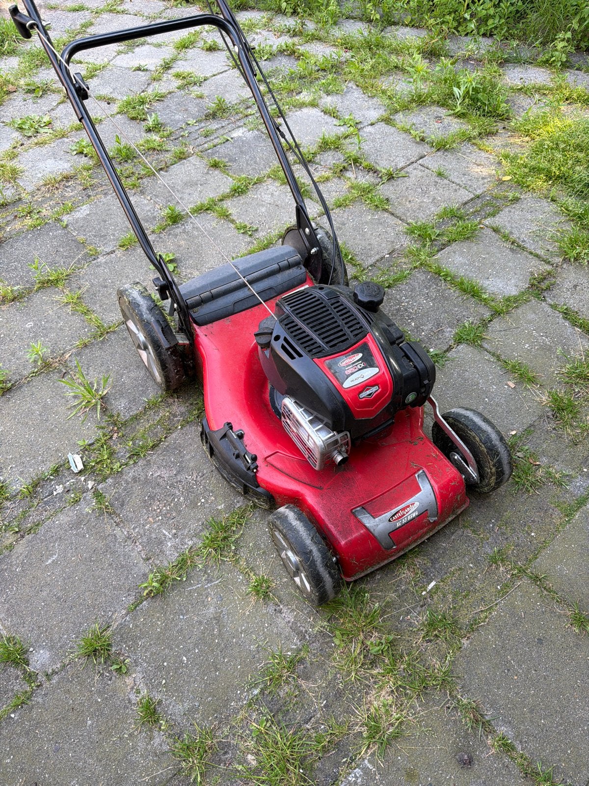 Castelgarden Briggs & Stratton 650EXi Benzine Grasmaaier, Tuin en Terras, Grasmaaiers, Gebruikt, Benzine-grasmaaier, 40 t/m 49 cm