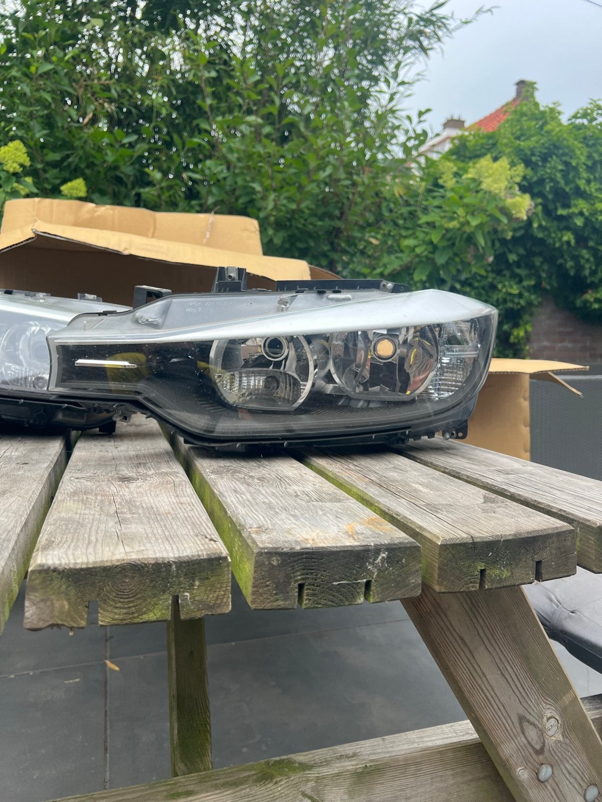 BMW F30 Koplampen 2012 - Origineel, Auto-onderdelen, Verlichting, Ophalen, Gebruikt, BMW