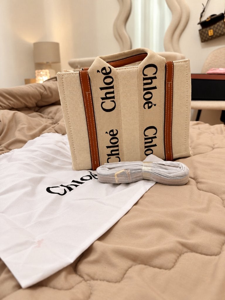 Chloé tote bag, Ophalen of Verzenden, Nieuw, Beige, Schoudertasje