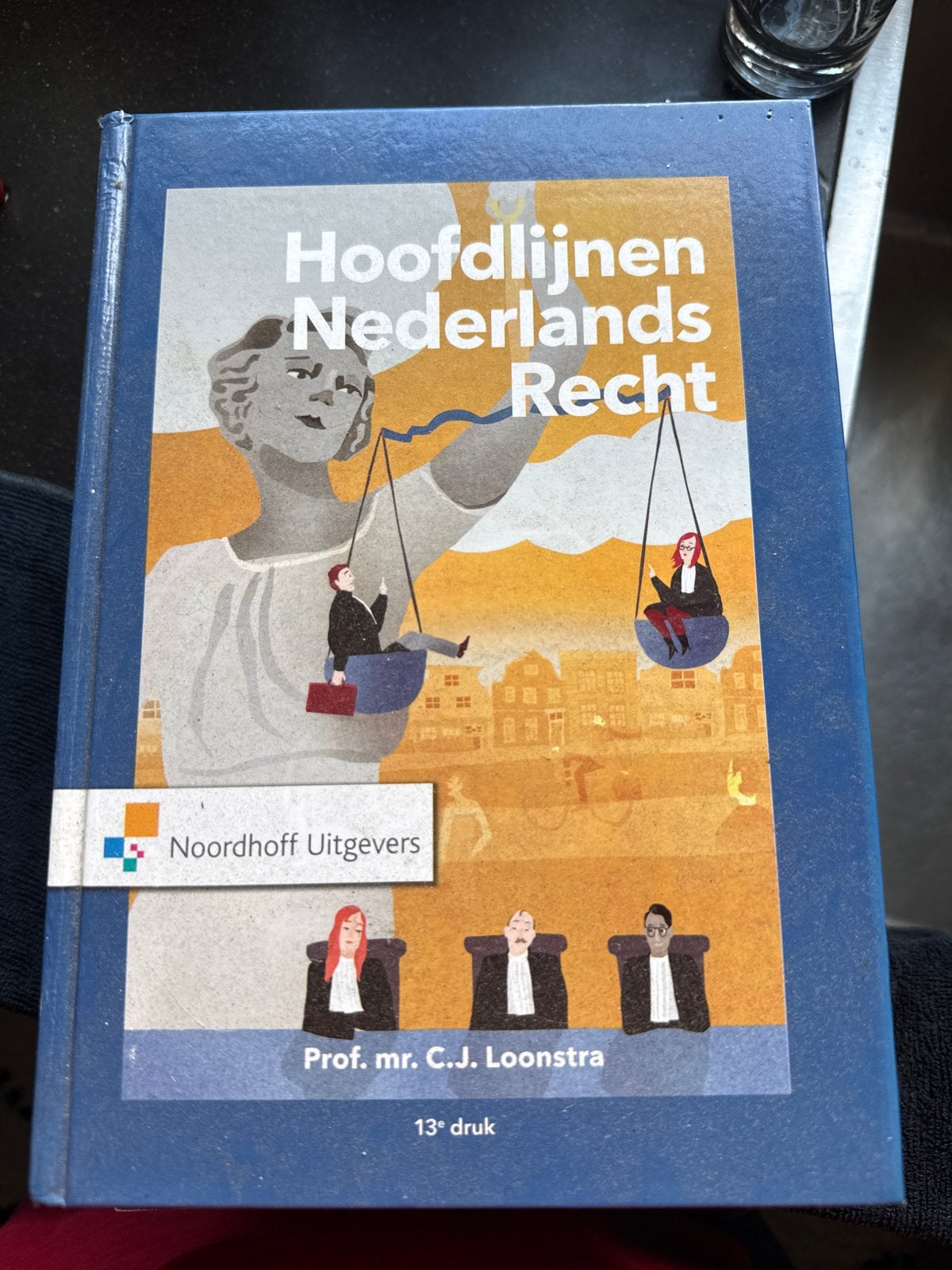Hoofdlijnen Nederlands Recht - Prof. mr. C.J. Loonstra, Ophalen of Verzenden, Gamma, Zo goed als nieuw, HBO