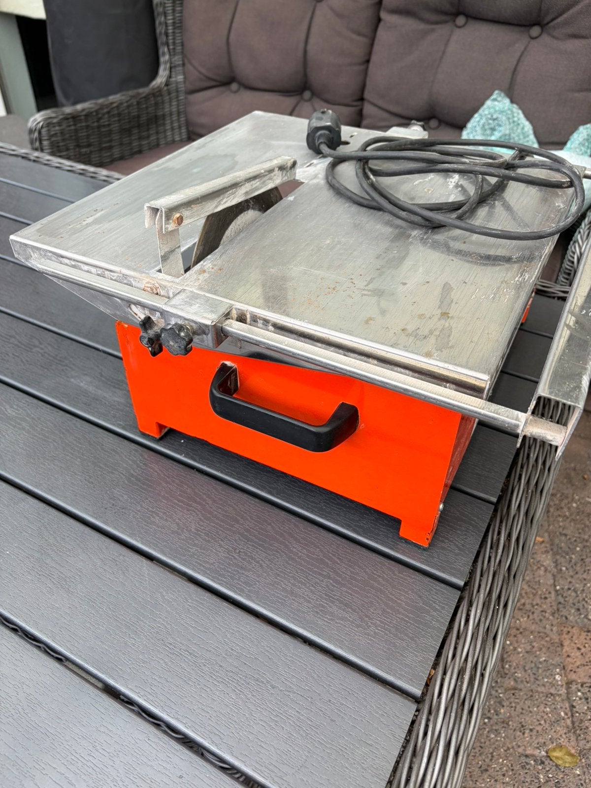 Tegelzaagmachine professioneel, Ophalen, Gebruikt, 1200 watt of meer, Overige typen