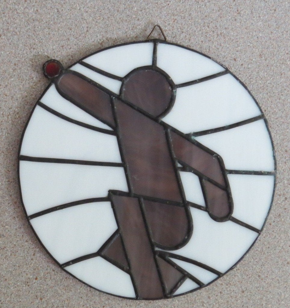 Tiffany style raam decoratie, Ophalen of Verzenden, Zo goed als nieuw, Glas