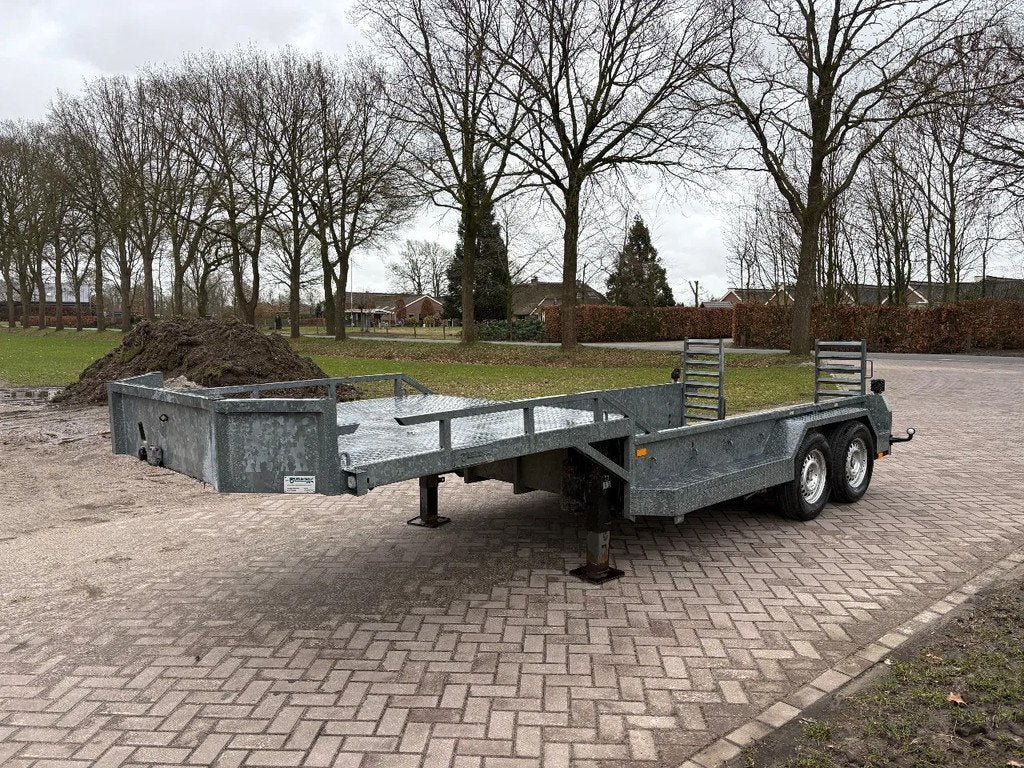 VELDHUIZEN Be oplegger 5.2 TON kuip dieplader (bj 2010), Overige brandstoffen, Origineel Nederlands, Bedrijf, Aanhangers en Opleggers