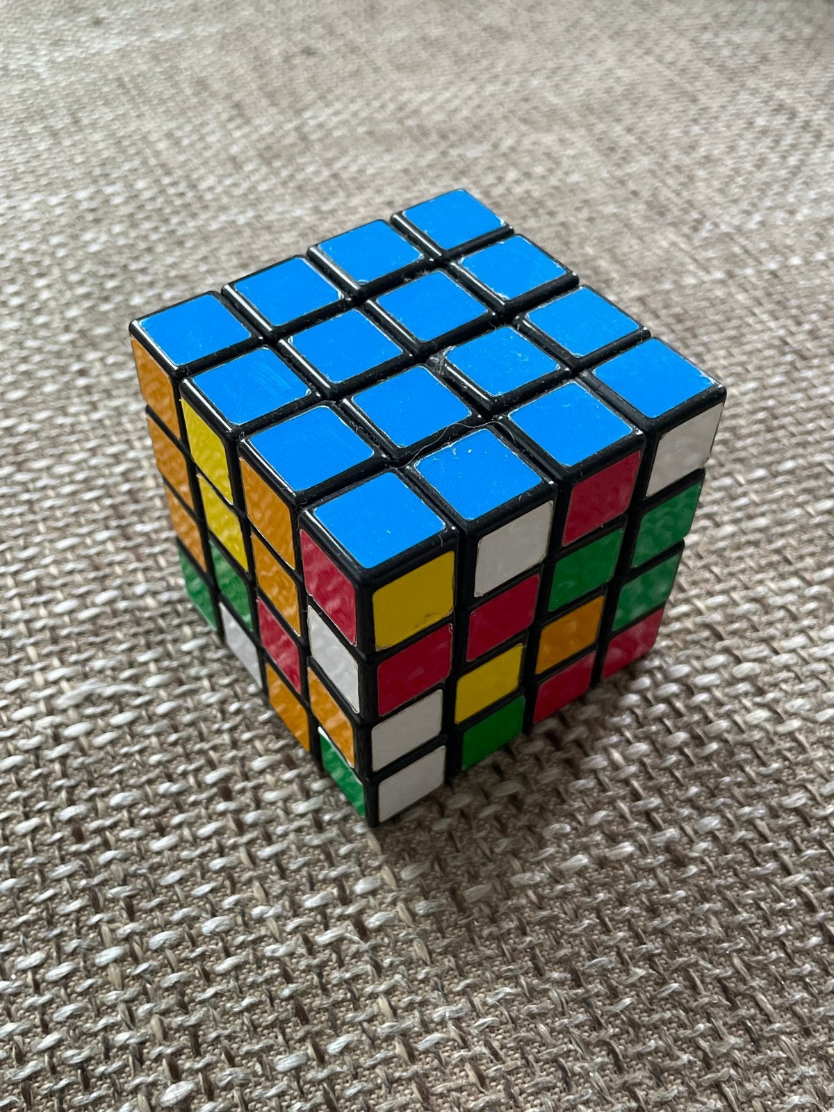 Originele 4x4x4 Rubik's Cube - Soepel Draaiend, Ophalen of Verzenden, Gebruikt, Rubik's of 3D-puzzel