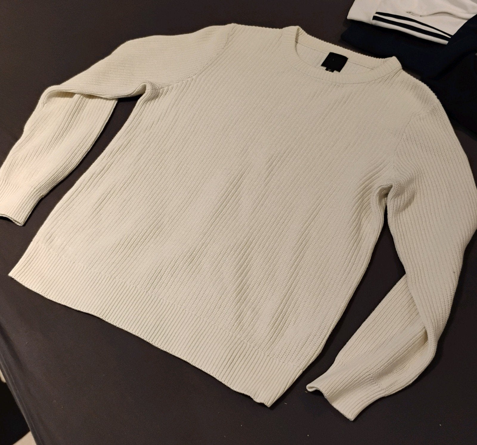 Witte gebreide trui - Maat M, Onbekend, Maat 48/50 (M), Wit, Ophalen of Verzenden