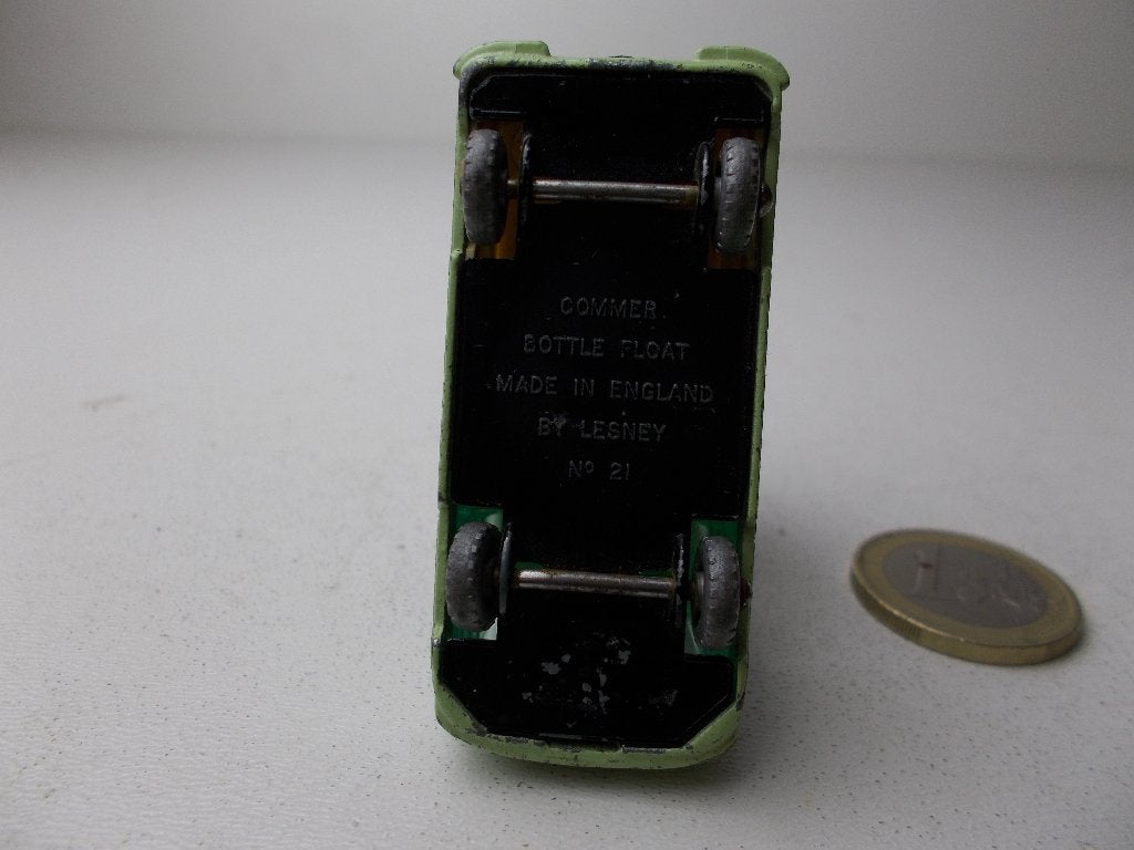 1961 Lesney Matchbox Nr 21 COMMER BOTTLE FLOAT I.g.st. (-B-), Hobby en Vrije tijd, Modelauto's | 1:87, Ophalen of Verzenden, Zo goed als nieuw
